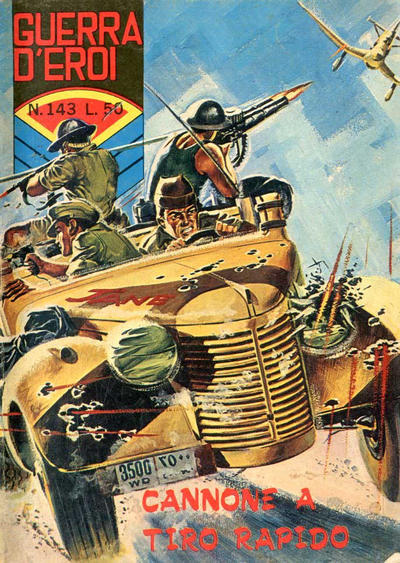Cover for Guerra D'Eroi (Editoriale Corno, 1965 series) #143