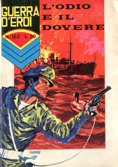 Cover for Guerra D'Eroi (Editoriale Corno, 1965 series) #162
