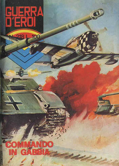 Cover for Guerra D'Eroi (Editoriale Corno, 1965 series) #218