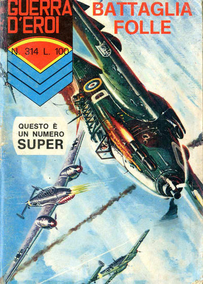 Cover for Guerra D'Eroi (Editoriale Corno, 1965 series) #314