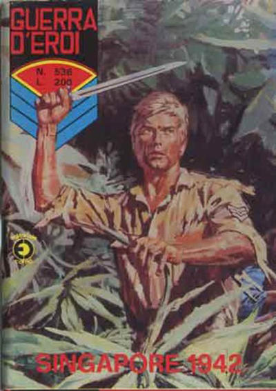 Cover for Guerra D'Eroi (Editoriale Corno, 1965 series) #536