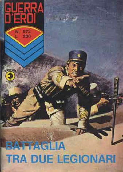 Cover for Guerra D'Eroi (Editoriale Corno, 1965 series) #572