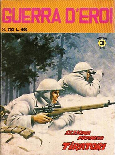 Cover for Guerra D'Eroi (Editoriale Corno, 1965 series) #702
