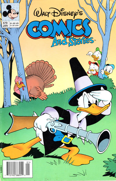 Cover for Walt Disney's Comics and Stories (Disney, 1990 series) #579 [Direct]