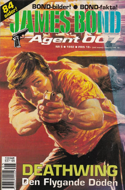 Cover for James Bond (Semic, 1965 series) #5/1992
