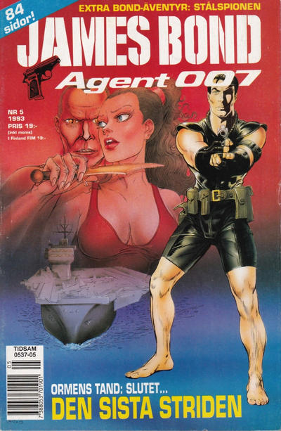 Cover for James Bond (Semic, 1965 series) #5/1993