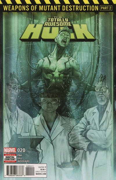 Cover for Totally Awesome Hulk (Marvel, 2016 series) #20