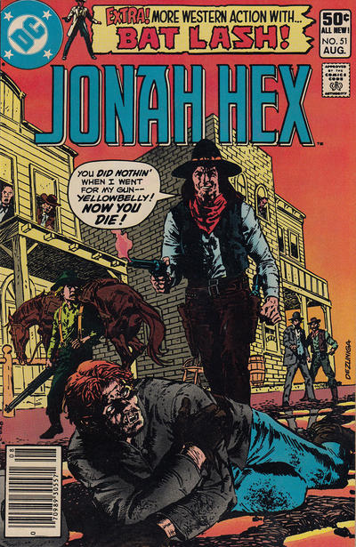 Cover for Jonah Hex (DC, 1977 series) #51 [Newsstand]