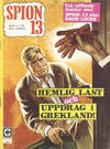 Cover for Spion 13 (Centerförlaget, 1964 series) #61