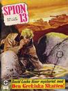 Cover for Spion 13 (Centerförlaget, 1964 series) #62