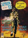 Cover for Spion 13 (Centerförlaget, 1964 series) #2/1968