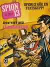 Cover for Spion 13 (Centerförlaget, 1964 series) #5/1968