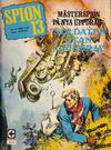 Cover for Spion 13 (Centerförlaget, 1964 series) #6/1968