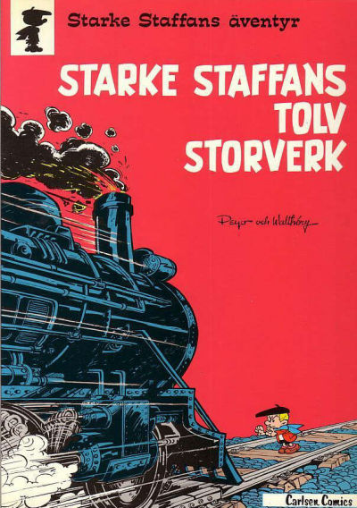 Cover for Starke Staffans äventyr (Carlsen/if [SE], 1977 series) #5 - Starke Staffans tolv storverk
