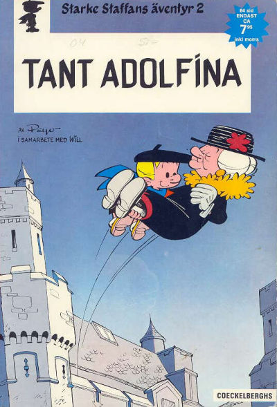 Cover for Starke Staffans äventyr (Coeckelberghs, 1973 series) #2 - Tant Adolfina