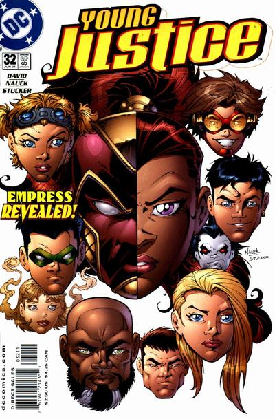 Cover for Young Justice (DC, 1998 series) #32