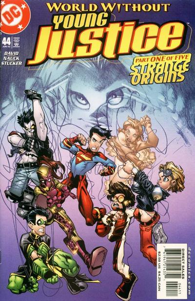 Cover for Young Justice (DC, 1998 series) #44
