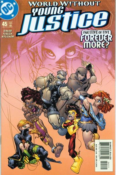 Cover for Young Justice (DC, 1998 series) #45