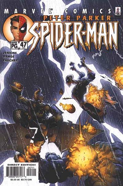 Cover for Peter Parker: Spider-Man (Marvel, 1999 series) #47 (145) [Direct Edition]