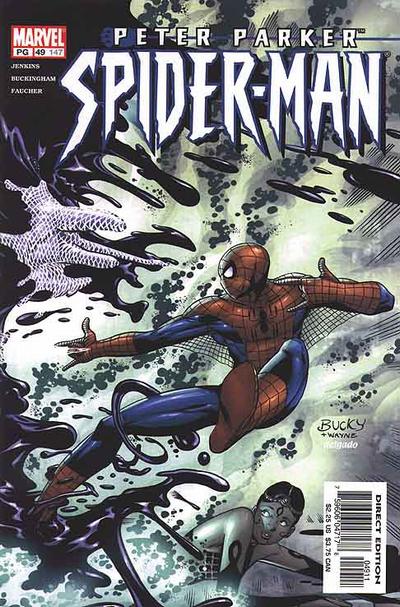 Cover for Peter Parker: Spider-Man (Marvel, 1999 series) #49 (147) [Direct Edition]