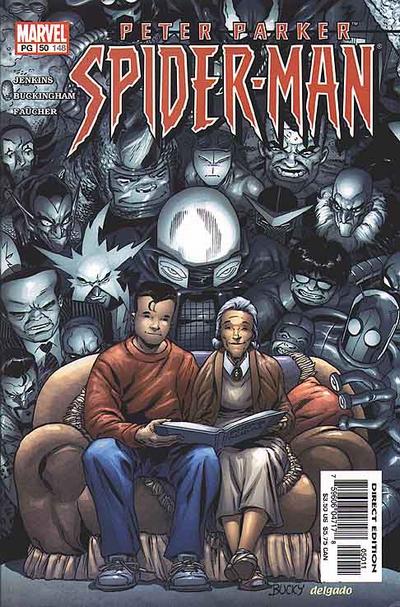Cover for Peter Parker: Spider-Man (Marvel, 1999 series) #50 (148) [Direct Edition]