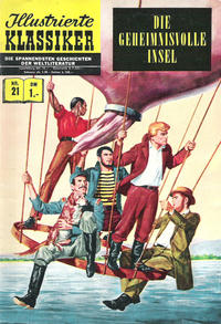 Cover Thumbnail for Illustrierte Klassiker [Classics Illustrated] (BSV - Williams, 1956 series) #21 - Die geheimnisvolle Insel [HLN 138]