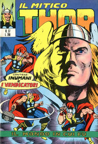 Cover Thumbnail for Il Mitico Thor (Editoriale Corno, 1971 series) #57