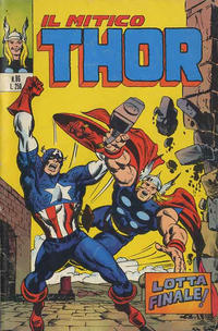 Cover for Il Mitico Thor (Editoriale Corno, 1971 series) #86