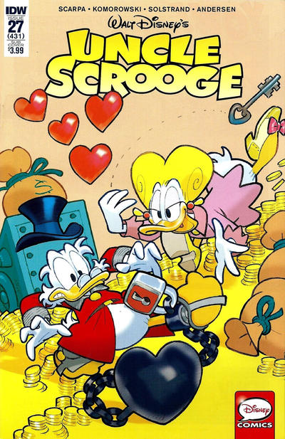 Cover for Uncle Scrooge (IDW, 2015 series) #27 / 431 [Subscription Cover Variant]