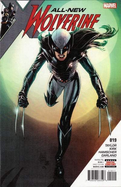 Cover for All-New Wolverine (Marvel, 2016 series) #19 [Adam Kubert]