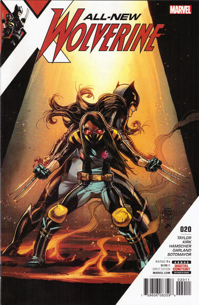 Cover for All-New Wolverine (Marvel, 2016 series) #20 [Adam Kubert]