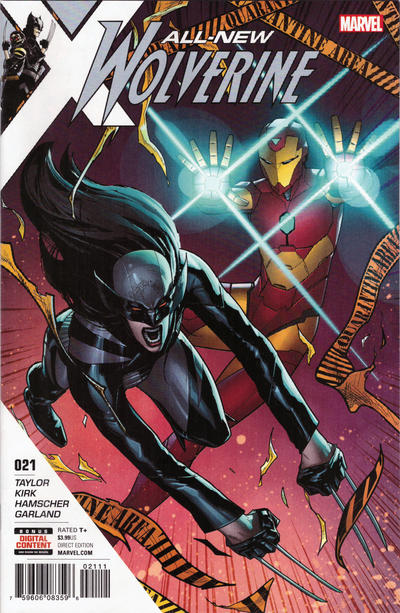 Cover for All-New Wolverine (Marvel, 2016 series) #21
