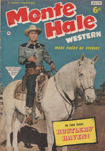 Cover for Monte Hale Western (L. Miller & Son, 1951 series) #70