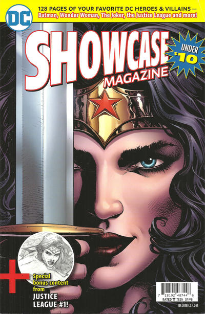 Cover for DC Showcase Magazine (DC, 2017 series) [Wonder Woman: Rebirth Cover]