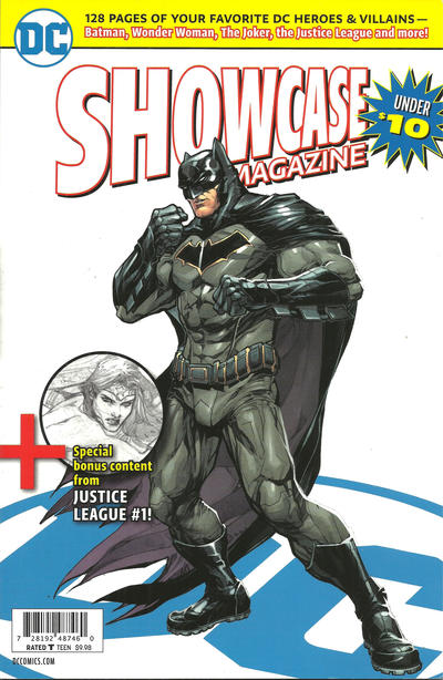 Cover for DC Showcase Magazine (DC, 2017 series) [Batman: Rebirth Cover]
