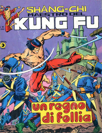 Cover for Shang-Chi Maestro del Kung Fu (Editoriale Corno, 1975 series) #18