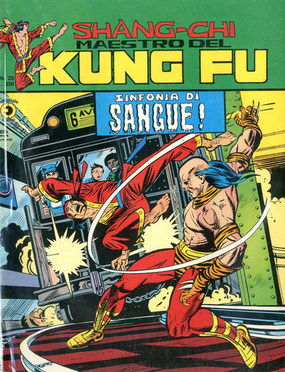 Cover for Shang-Chi Maestro del Kung Fu (Editoriale Corno, 1975 series) #25