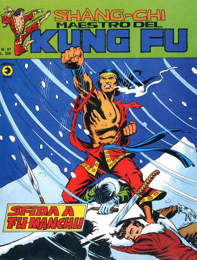 Cover for Shang-Chi Maestro del Kung Fu (Editoriale Corno, 1975 series) #37