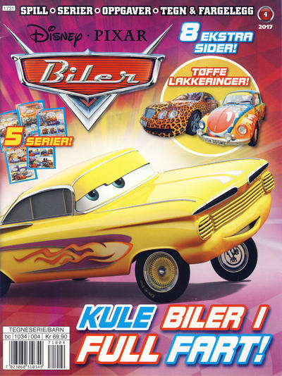 Cover for Biler / En verden av biler (Hjemmet / Egmont, 2008 series) #4/2017