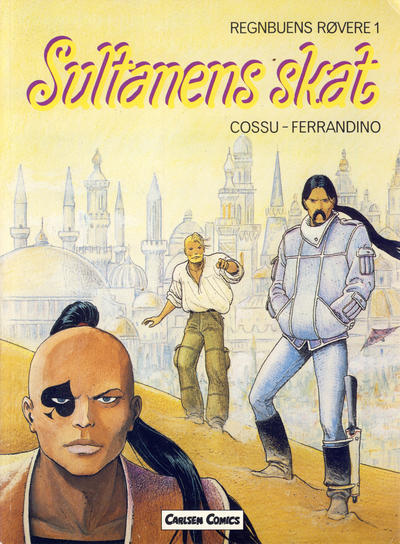 Cover for Regnbuens røvere (Carlsen, 1987 series) #1 - Sultanens skat