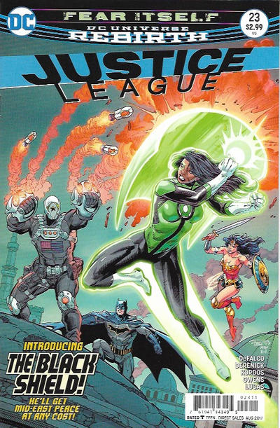 Cover for Justice League (DC, 2016 series) #23