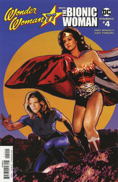 Cover for Wonder Woman '77 Meets the Bionic Woman (Dynamite Entertainment, 2016 series) #4 [Cover A]