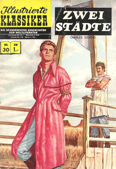 Cover for Illustrierte Klassiker [Classics Illustrated] (BSV - Williams, 1956 series) #30 - Zwei Städte [HLN 133]
