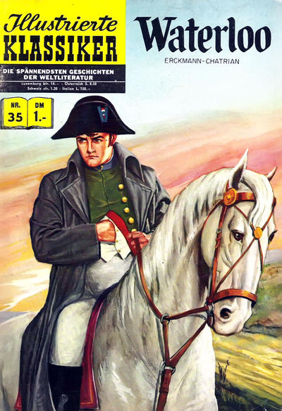 Cover for Illustrierte Klassiker [Classics Illustrated] (BSV - Williams, 1956 series) #35 - Waterloo [HLN 130]