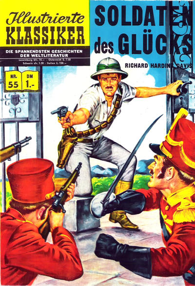 Cover for Illustrierte Klassiker [Classics Illustrated] (BSV - Williams, 1956 series) #55 - Soldaten des Glücks [HLN 138]