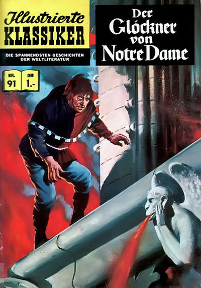 Cover for Illustrierte Klassiker [Classics Illustrated] (BSV - Williams, 1956 series) #91 - Der Glöckner von Notre Dame [HLN 138]