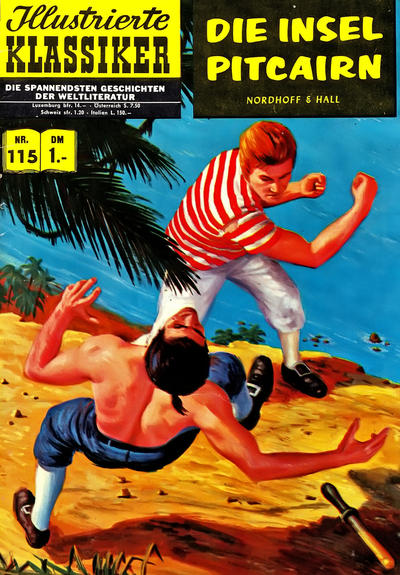 Cover for Illustrierte Klassiker [Classics Illustrated] (BSV - Williams, 1956 series) #115 - Die Insel Pitcairn [HLN 138]