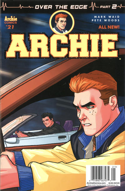Cover for Archie (Archie, 2015 series) #21 [Newsstand - Pete Woods]