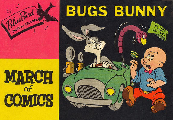 Cover for Boys' and Girls' March of Comics (Western, 1946 series) #132 [Blue Bird Shoes]
