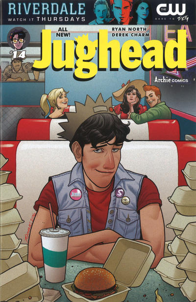 Cover for Jughead (Archie, 2015 series) #14 [Cover B Joe Quinones]